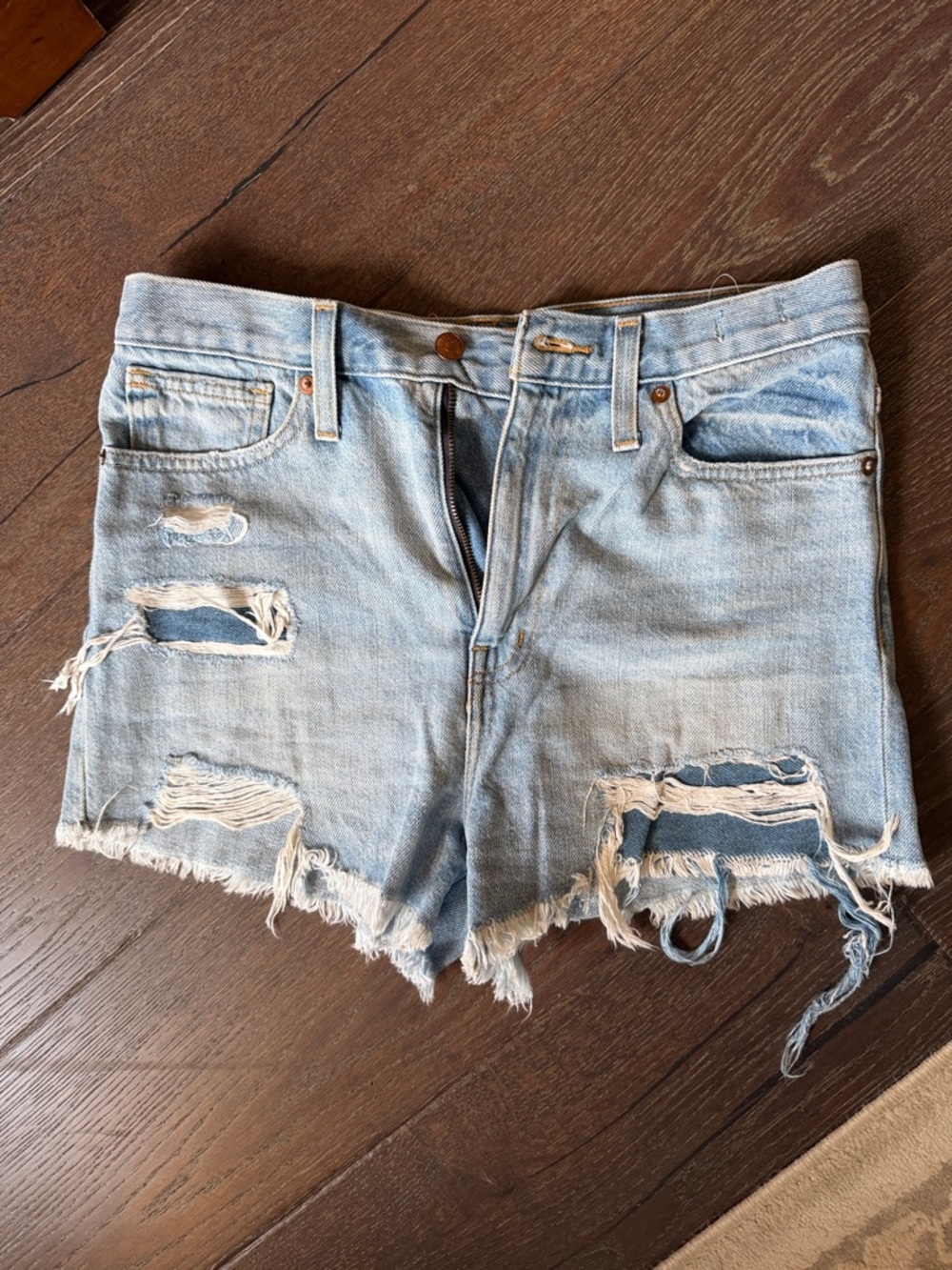 Madewell Distressed Women's Denim Shorts